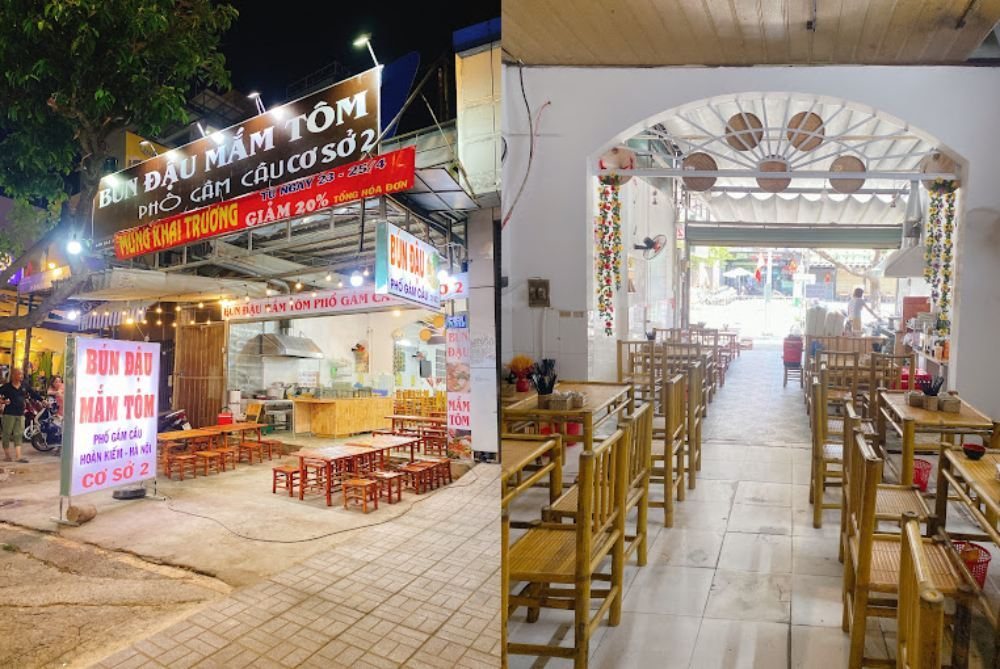 Bún đậu mắm tôm chuẩn vị Hà Nội tại Sài Gòn